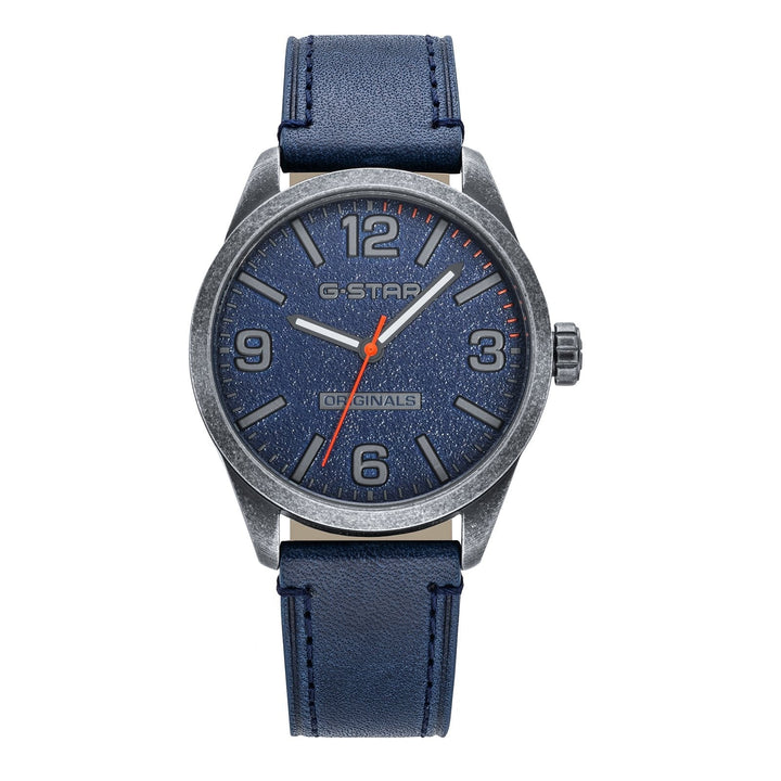 Originals Blue Dial / Blue Leather Strap Blue Dial