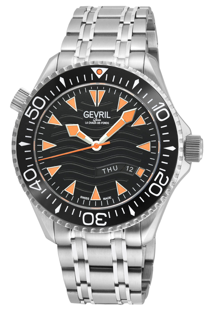 Hudson Yards Swiss Automatic Custom made SW220 - Day/Date display Diver watch, B