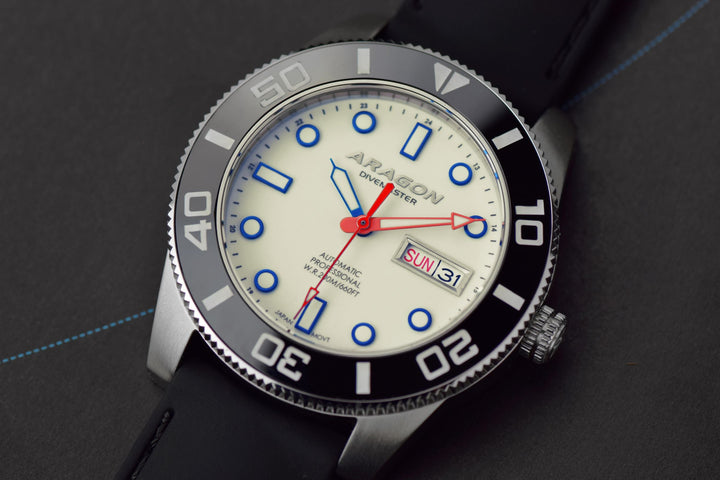 Divemaster 42 NH36 Automatic White Lume Dial | White Lume Dial Dial