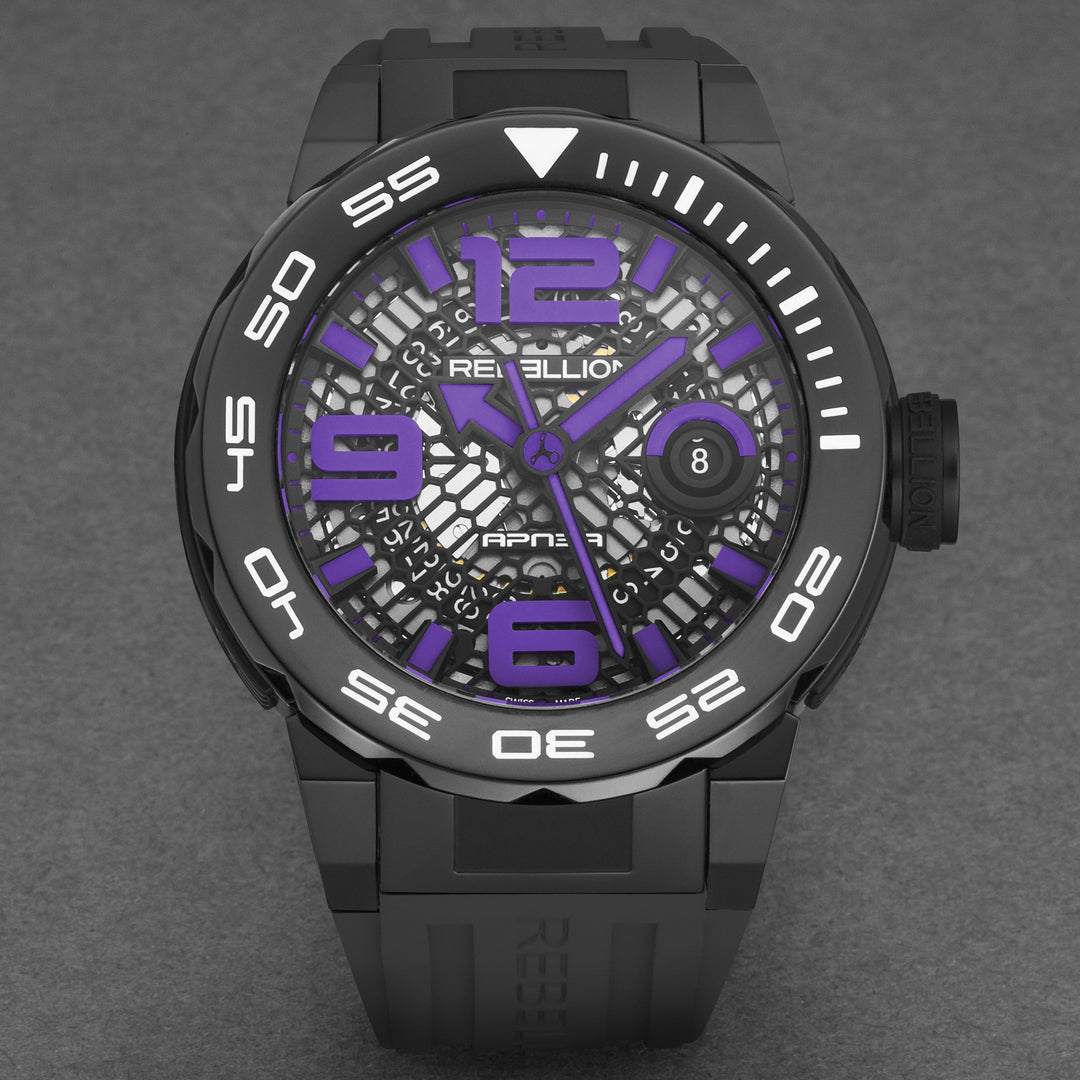 Predator Apnea RBPAP3H.TB.PU / Black Purple | Black Purple Dial