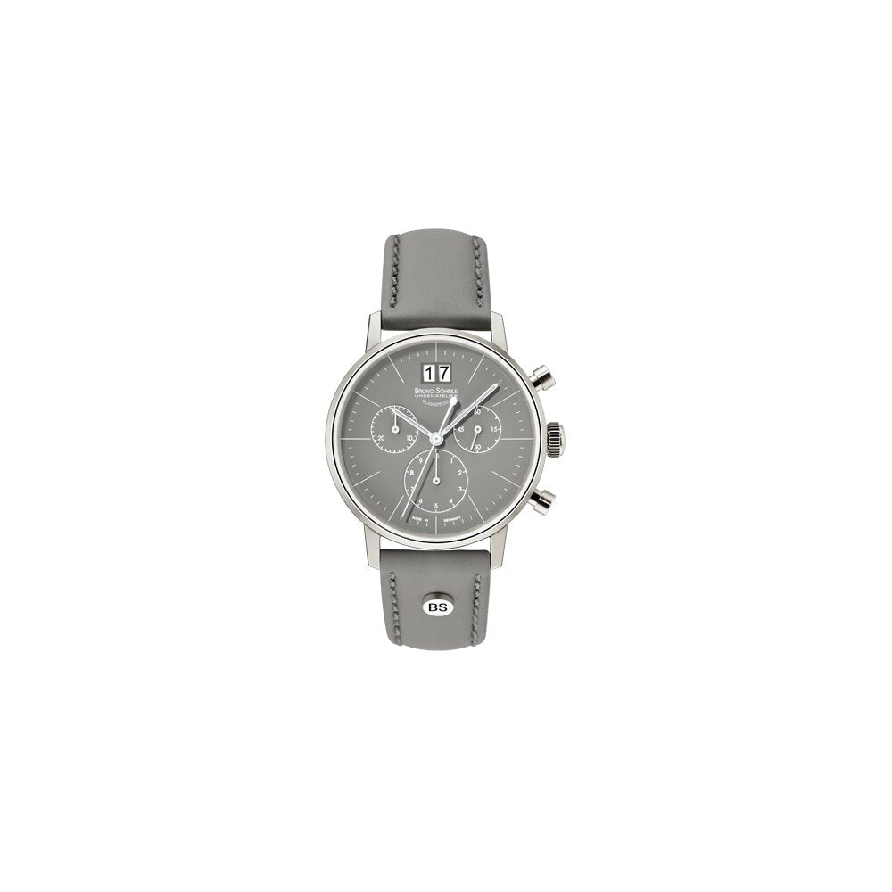 Stuttgart Chronograph Small Stuttgart Chronograph Small Gray Dial / Gray Leather