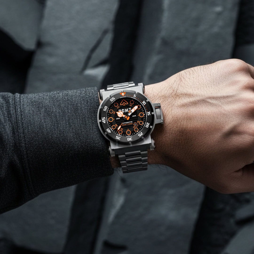 Centurion Automatic Black  / Stainless Steel | Black Dial