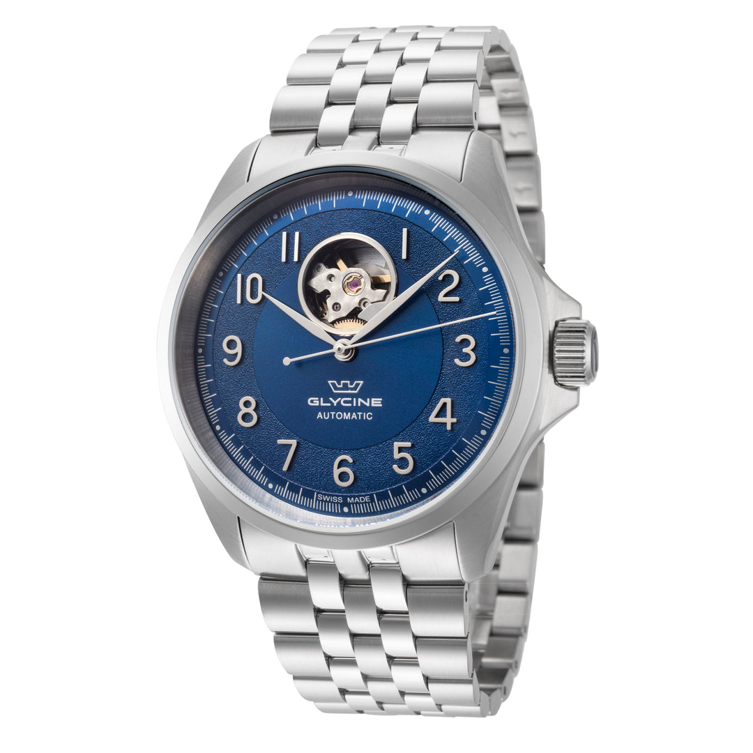 Combat Classic 40 mm / Blue / Silver Blue Dial