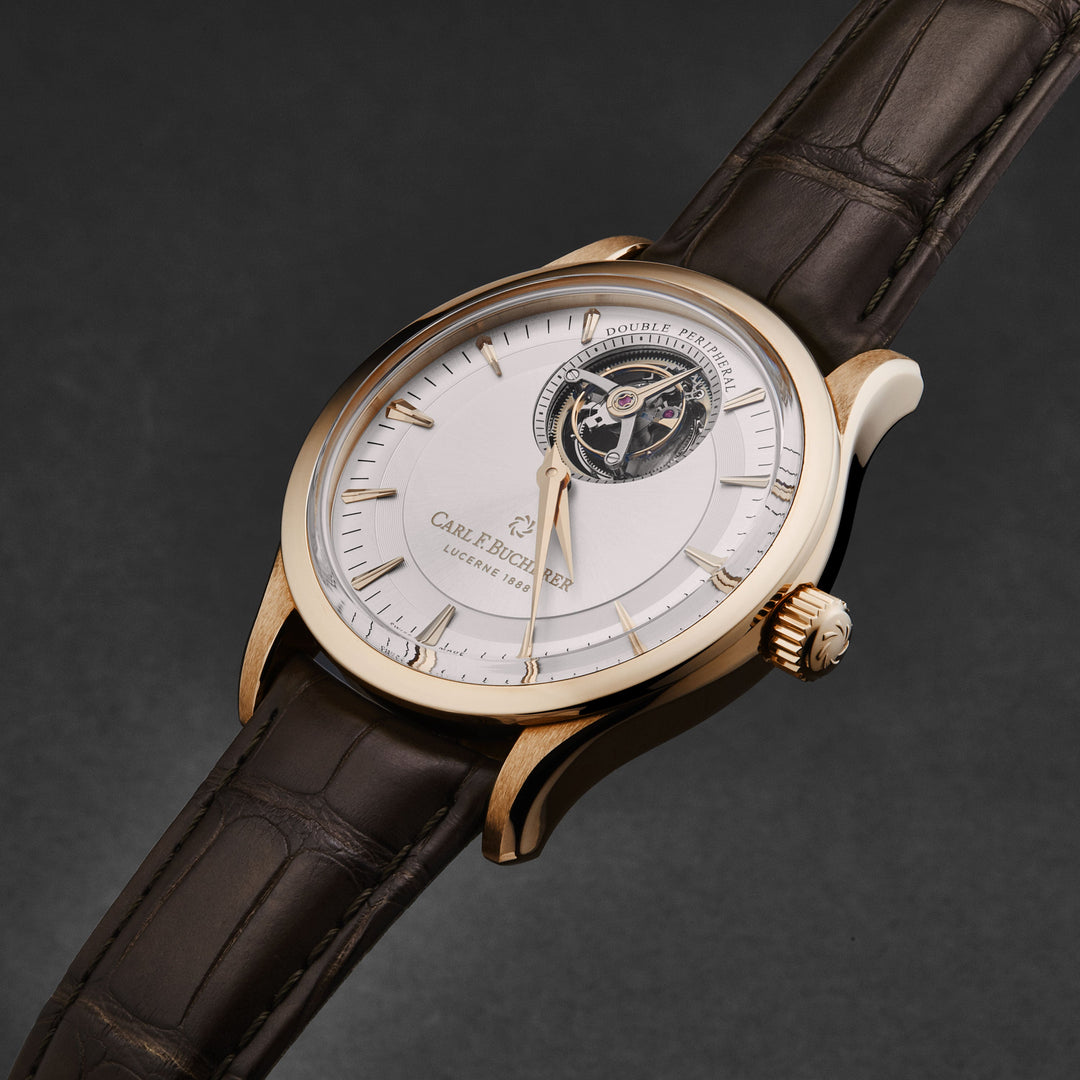Heritage Silver  / 18kt Rose Gold Silver Dial