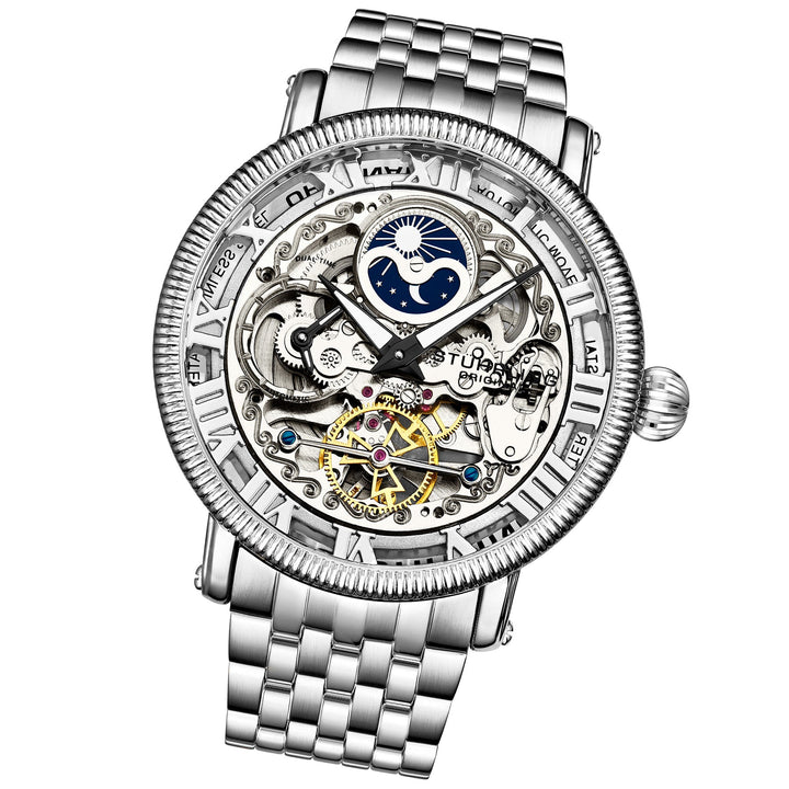 Special Reserve Automatic 48mm Skeleton Silver Silver/Stainless Steel | Silver D