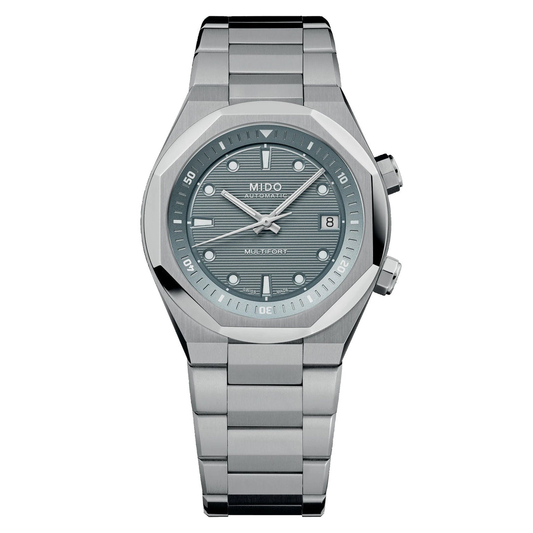 Multifort 8 Two Crowns Silver-tone | Grey Dial