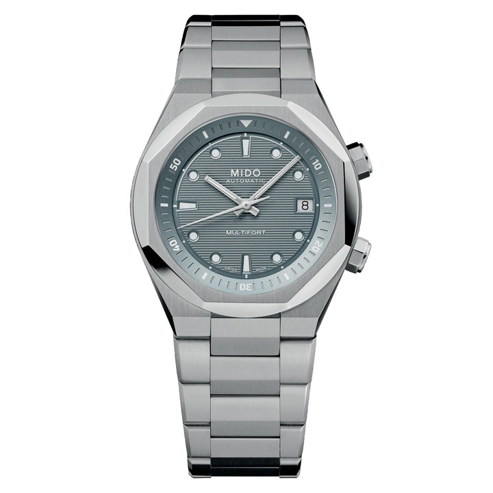 Multifort 8 Two Crowns Silver-tone | Grey Dial