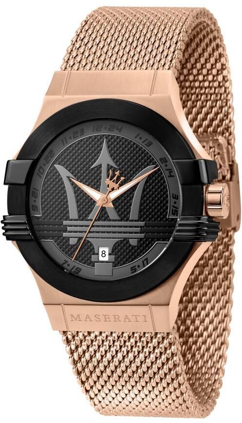 POTENZA Black / Stainless Steel | Black Dial