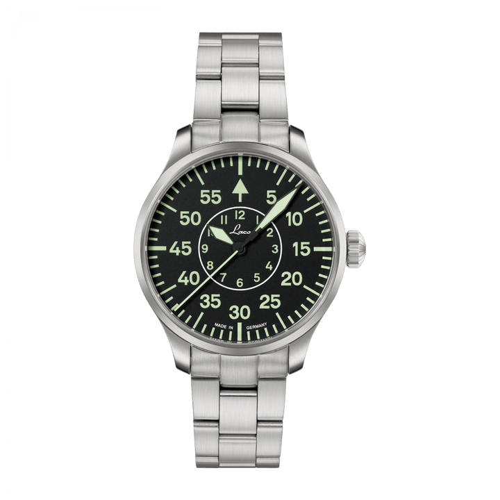 Aachen 39mm Automatic / Bracelet Black Dial