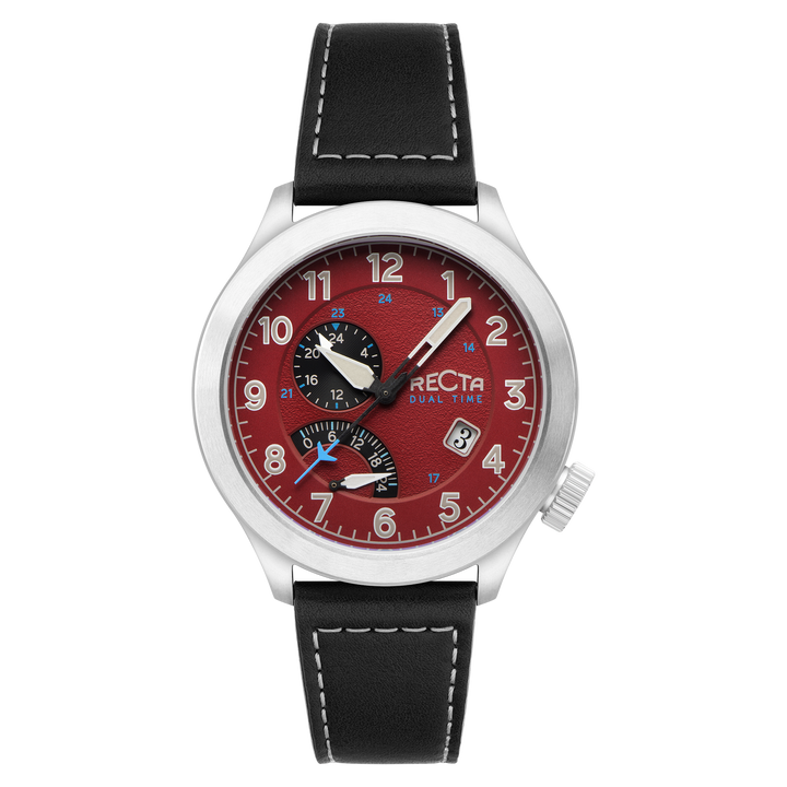 Altitude Retrograde Red / Leather | Red Dial