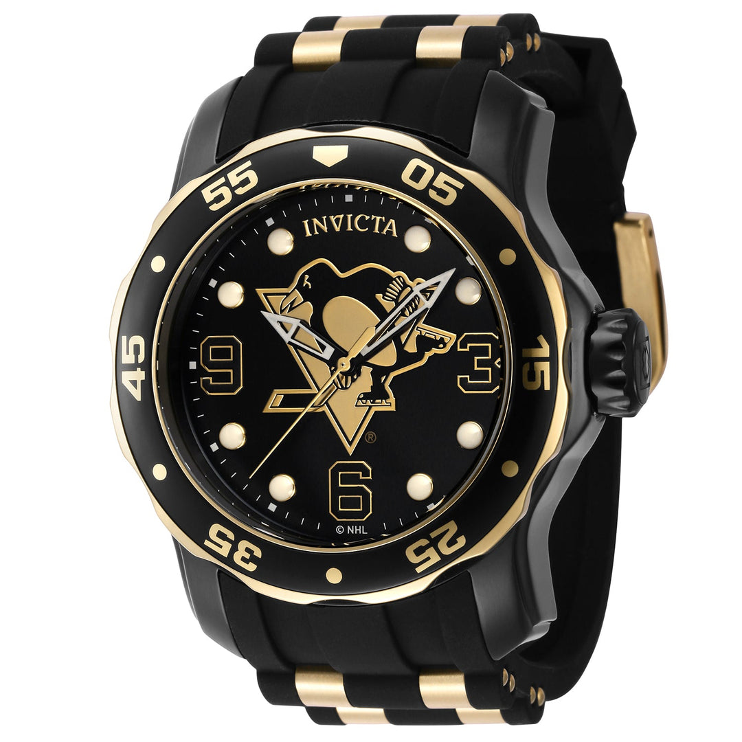 NHL Pittsburgh Penguins NHL Pittsburgh Penguins | Black and Gold Dial