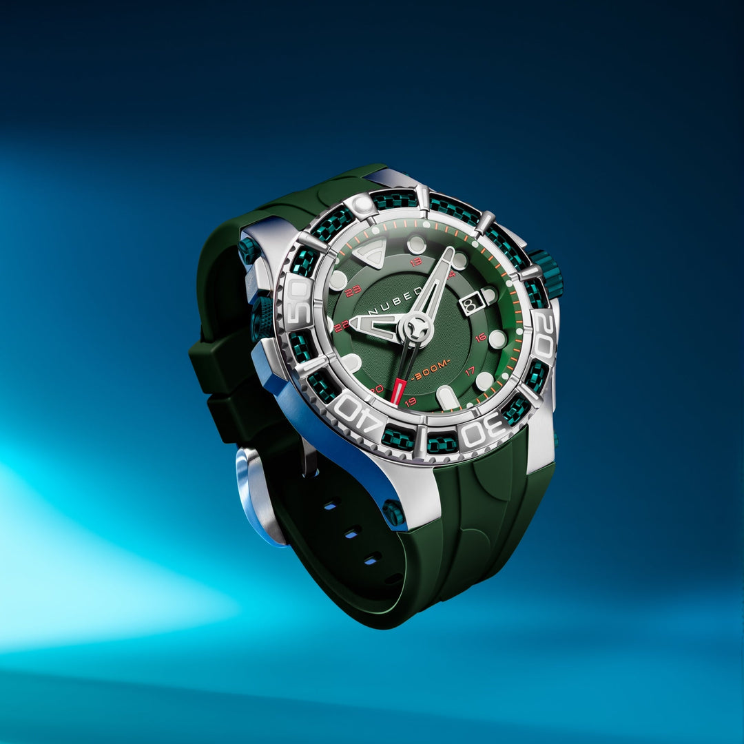 Manta Automatic Limited Edition Green / Silicone | Green Dial
