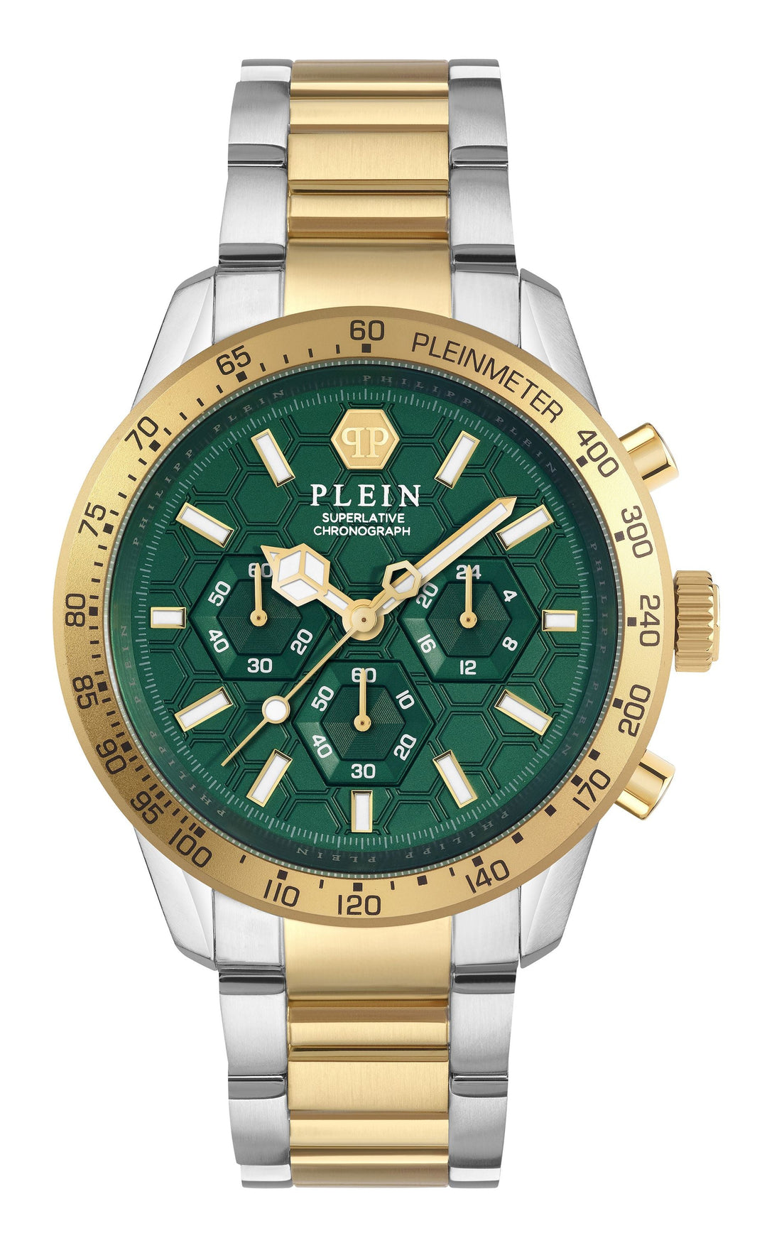 PLEINMETER 44MM Green / Stainless Steel | Green Dial