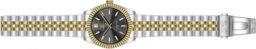 Specialty Black Dial / Two-Tone Silver-Gold Stainless Steel Bracelet Black Dial