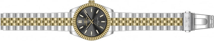 Specialty Black Dial / Two-Tone Silver-Gold Stainless Steel Bracelet Black Dial