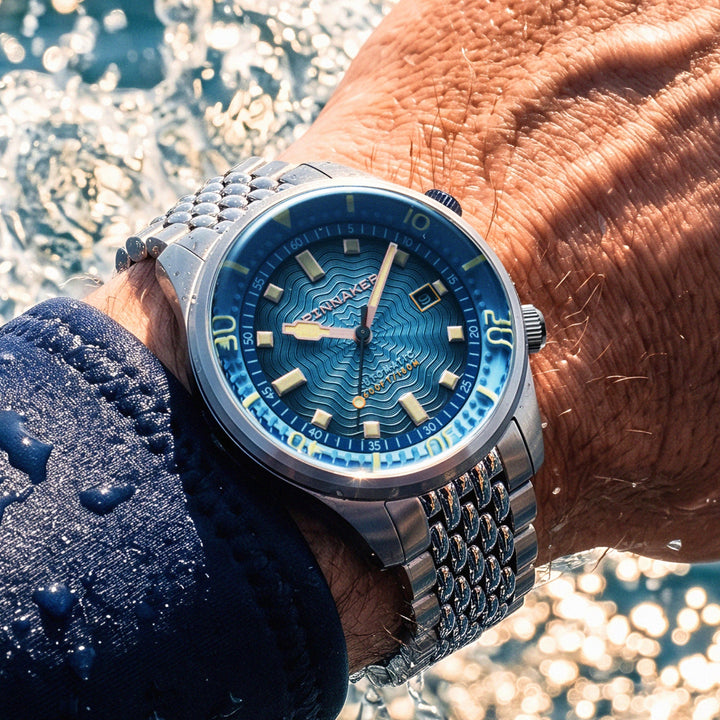 Bradner Automatic Blue / Stainless Steel Blue Dial