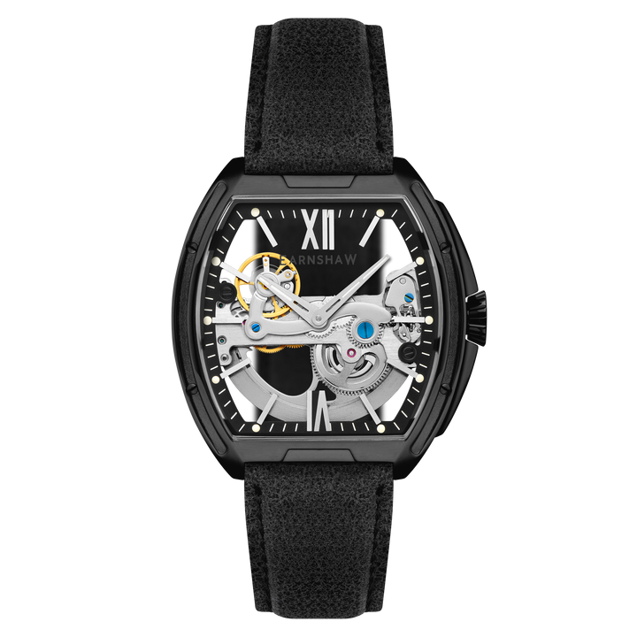 Nobility Knightsbridge Automatic Black / Leather | Black Dial