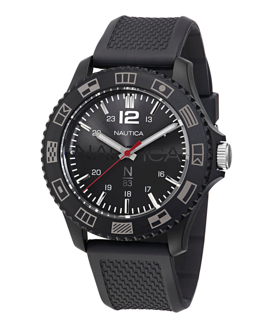 N83 SPORTY Black / Stainless Steel | Black Dial
