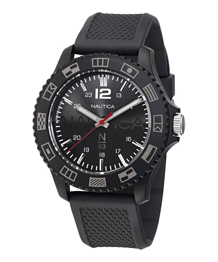 N83 SPORTY Black / Stainless Steel | Black Dial
