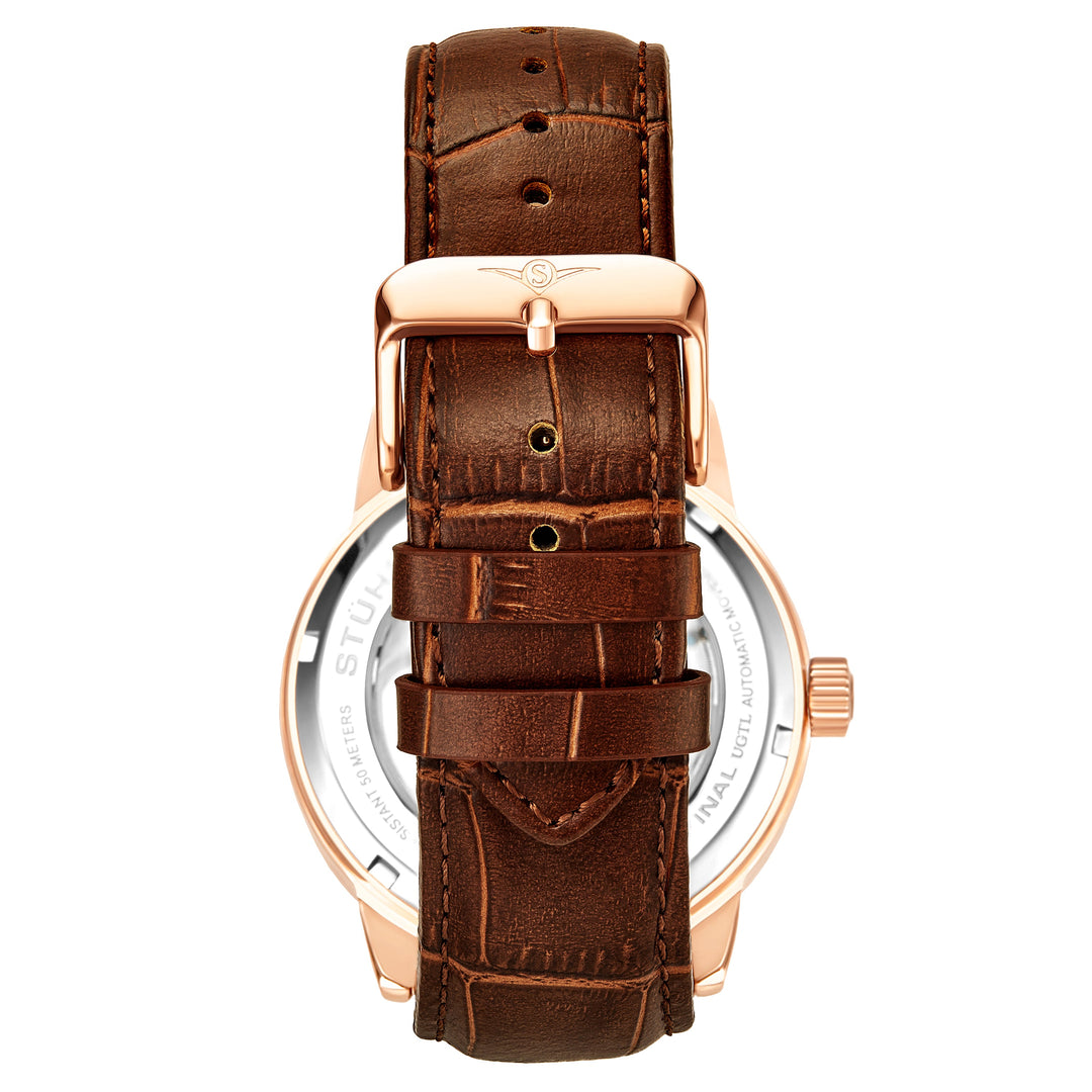 Legacy Brown/Leather/Silver Dial/Rose Case 3917.3 | Silver Dial