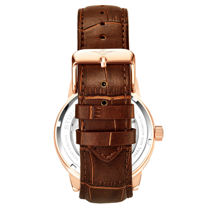Legacy Brown/Leather/Silver Dial/Rose Case 3917.3 | Silver Dial