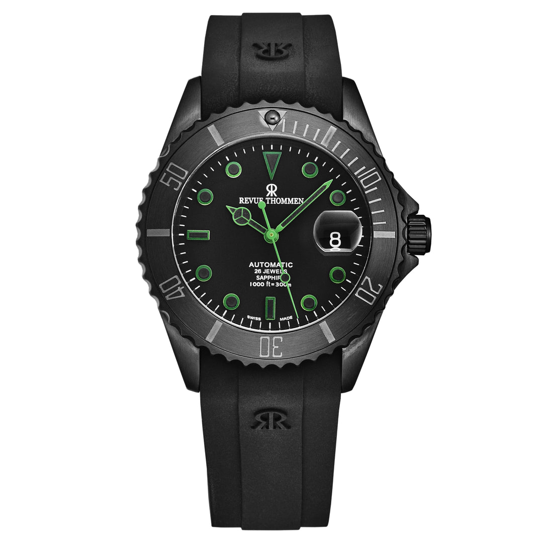 Diver 17571.2774 / Black | Black Dial