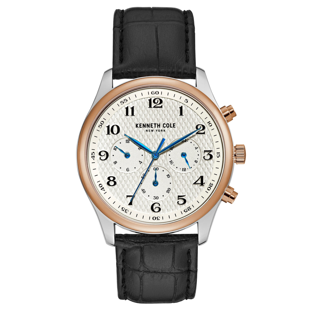 Classic 42 mm / Silver / Black Silver Dial