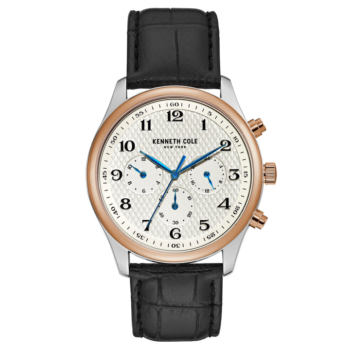 Classic 42 mm / Silver / Black Silver Dial