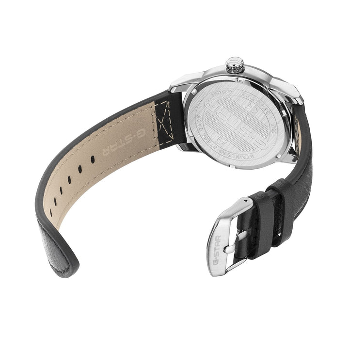 Selvedge Black Dial / Black Leather Strap Black Dial