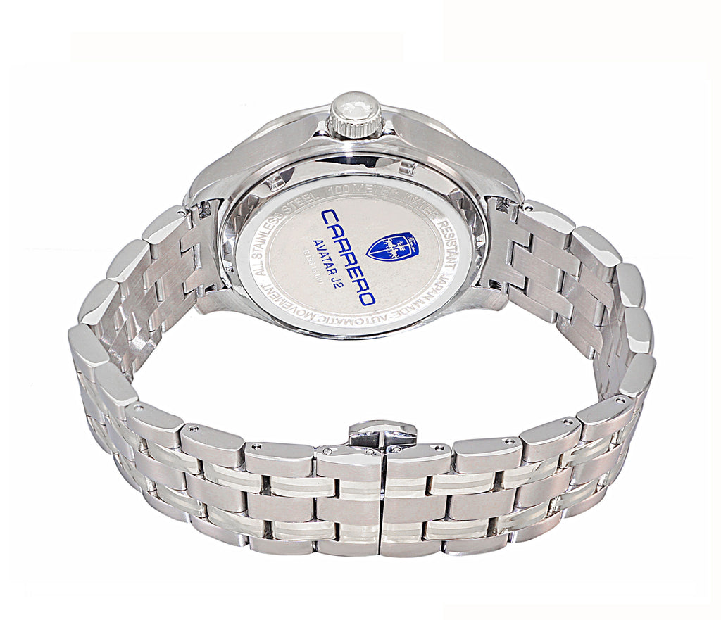 AVATAR-J2 Silvertone/Red | Red Dial