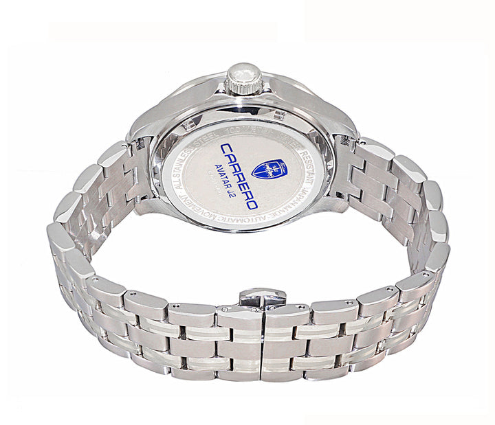 AVATAR-J2 Silvertone/Red | Red Dial
