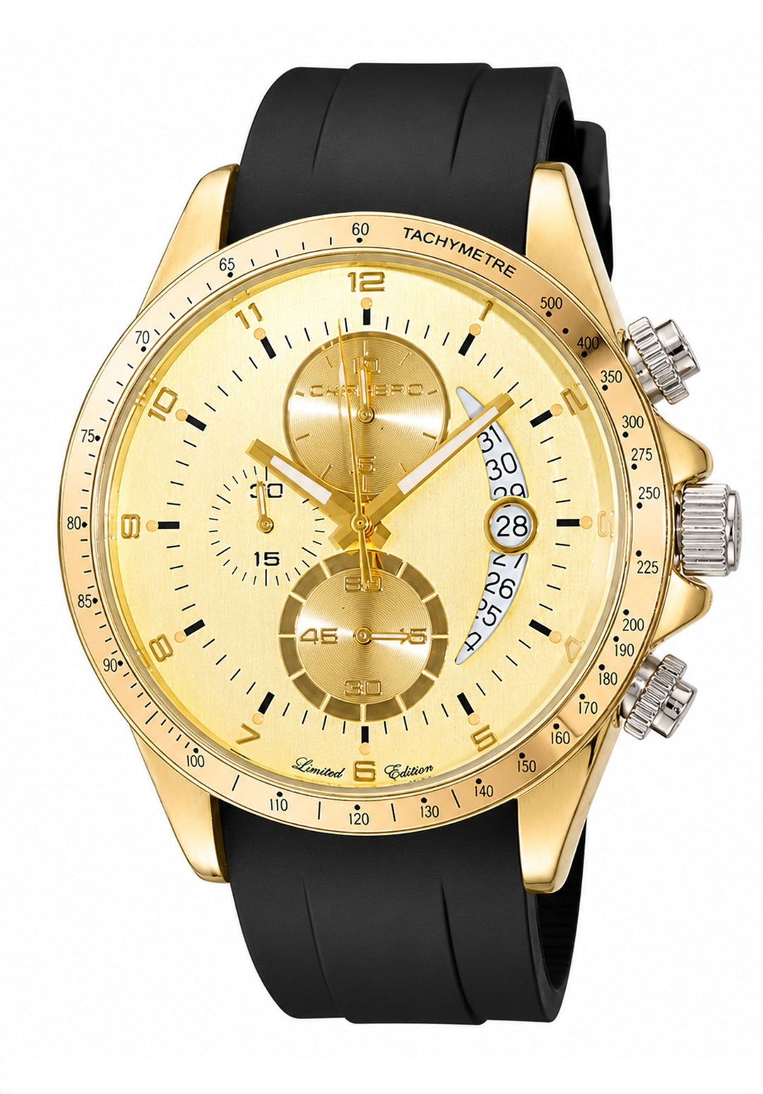 Winner Circle Light Blue-SS /2-Tone Gold Yellow Dial