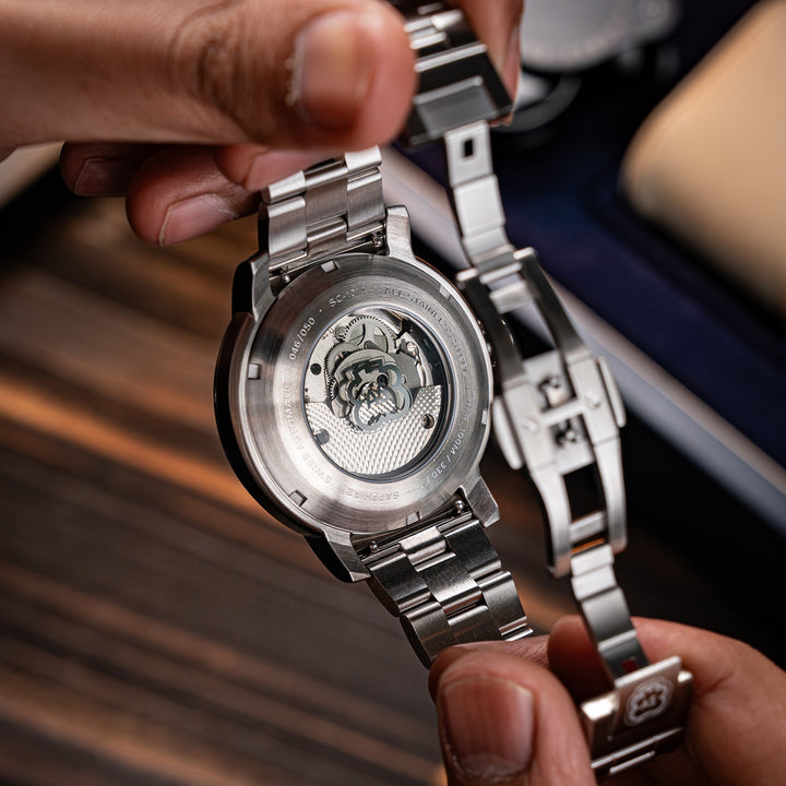 HEINRICH SWISS AUTOMATIC LIMITED EDITION LIMITED EDITION BLUE / STAINLESS STEEL 
