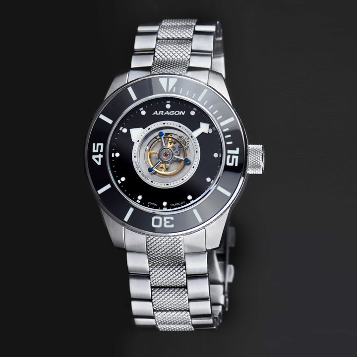 Divemaster Central Tourbillon Automatic 50mm - Black Dial | Black Dial