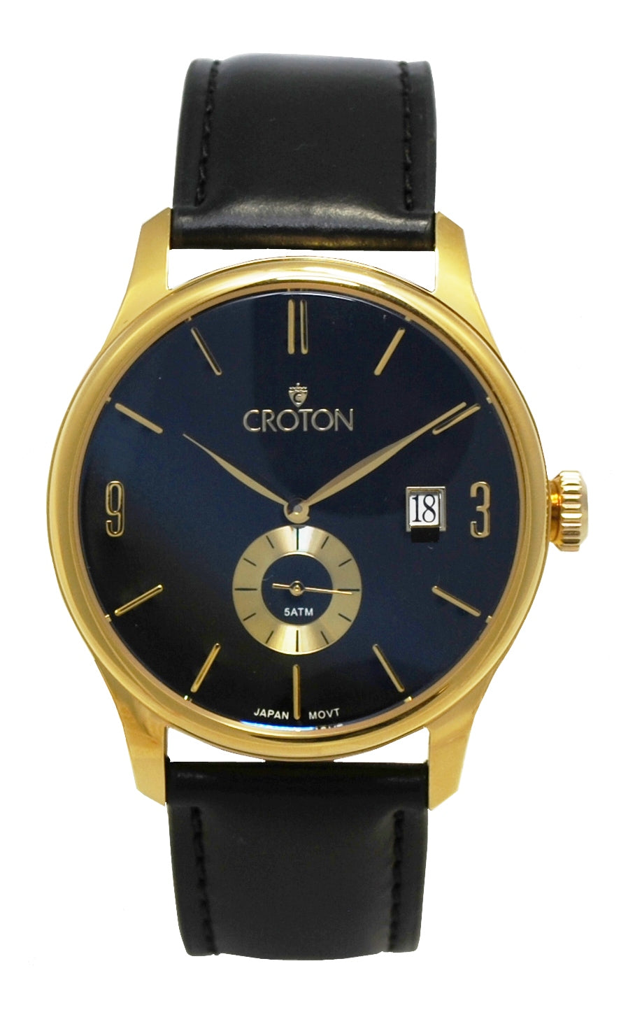 Goldtone Black/Gold Tone/Black | Black Dial