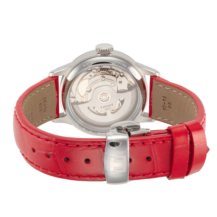 T-Classic 32mm / White Mother-of-Pearl / Red | White Mother-of-Pearl Dial