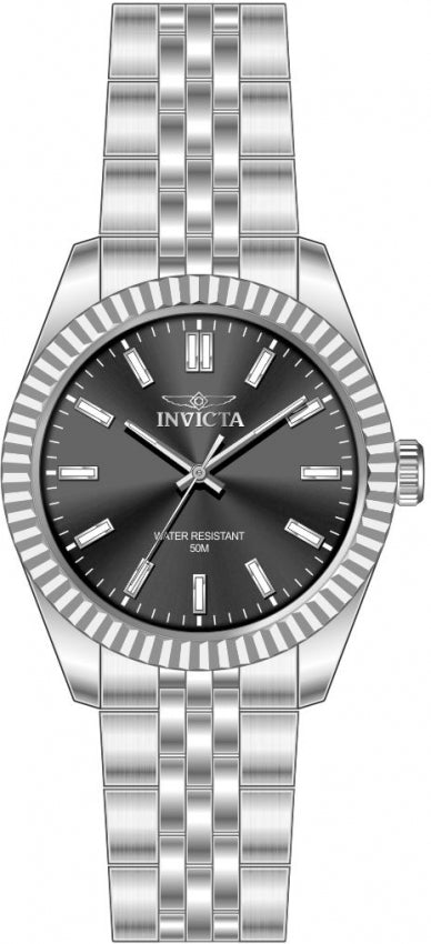 Specialty Black Dial / Silver Stainless Steel Bracelet Black Dial