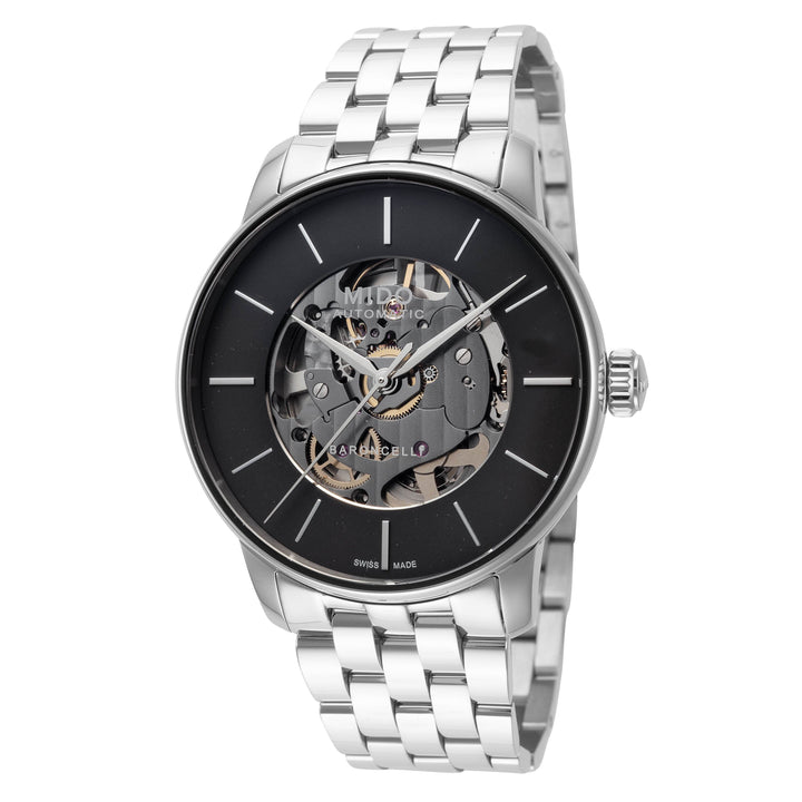 Baroncelli 39 mm / Silver / Silver Silver Dial