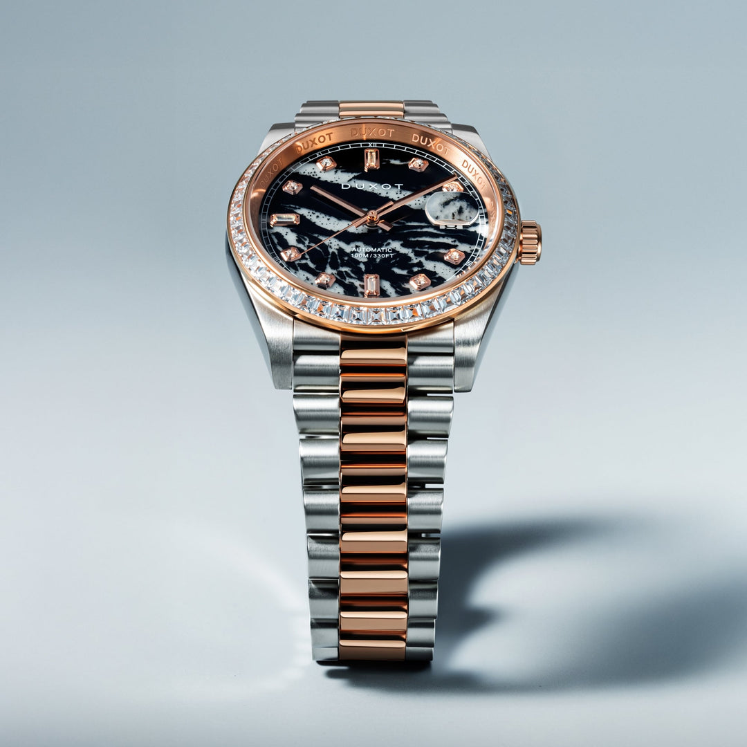 Serenata Automatic Limited Edition Black / Two Tone Stainless Steel | Black Dial