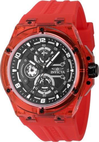 Racing 46mm / Black / Red | Black Dial