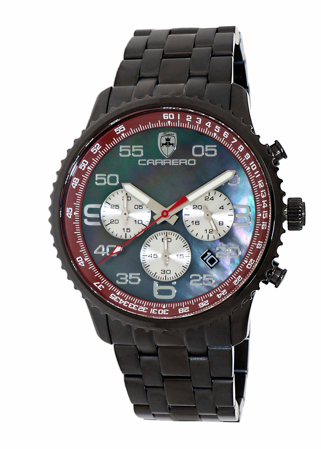 Aureum-MB BLACK-BROWN / BLACK DIAL Black Dial