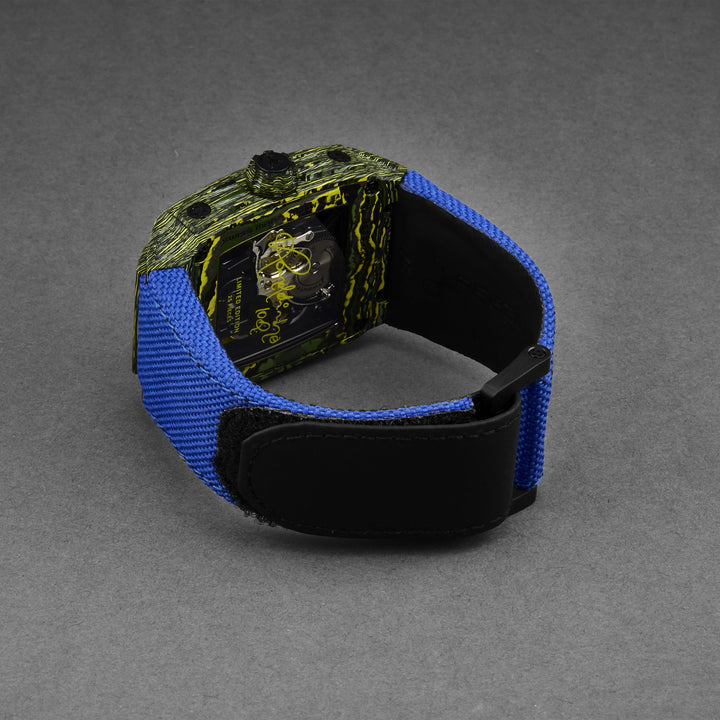 Re-Volt RBREV3H.CA.RON / Yellow Skeletonized | Yellow Skeletonized Dial