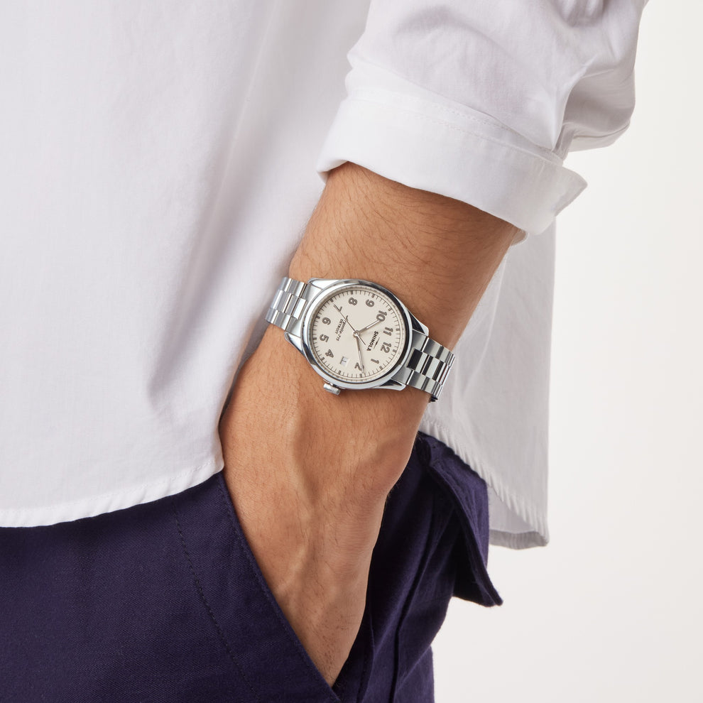 Vinton 38mm White | White Dial