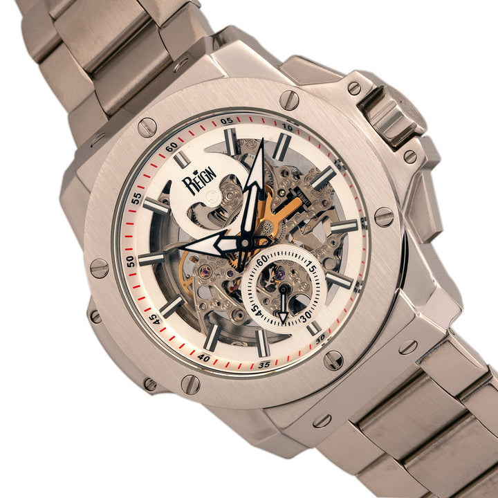 Commodus Bracelet Silver | Silver Dial