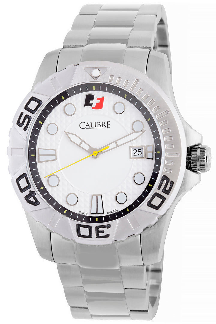 Akron White-Silver | White Dial