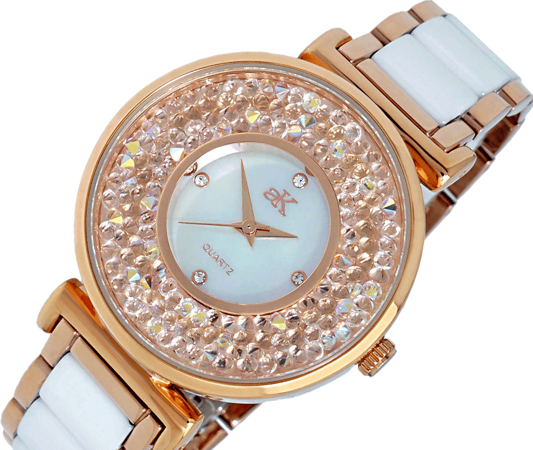 PISA WHITE/ROSETONE | White Dial