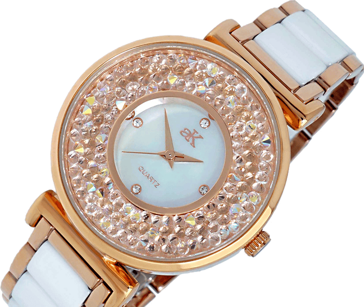 PISA WHITE/ROSETONE | White Dial