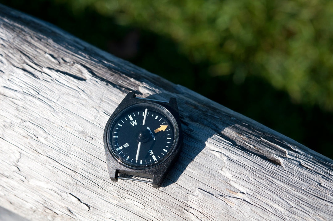 Glow-in-the-Dark Unmounted Wrist Compass Wrist Compass