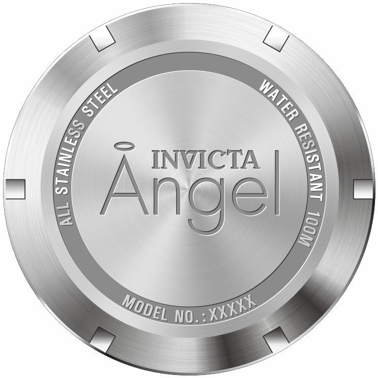 Angel White Dial / Gold-Tone Stainless Steel Bracelet White Dial