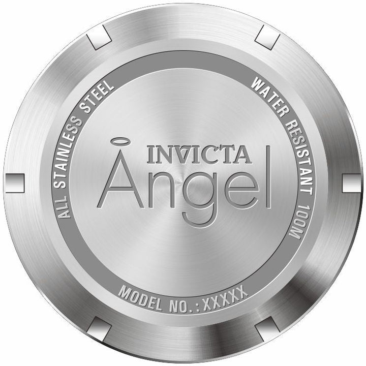 Angel White Dial / Gold-Tone Stainless Steel Bracelet White Dial